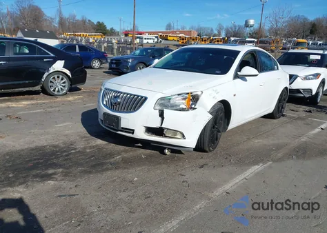 2011 Buick Regal Cxl Russelsheim from USA, damaged, VIN W04GS5EC5B1008501